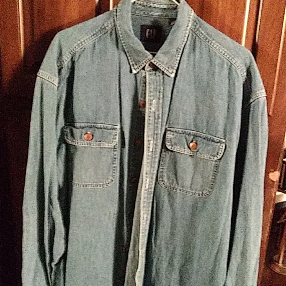 Mens Gap jean shirt